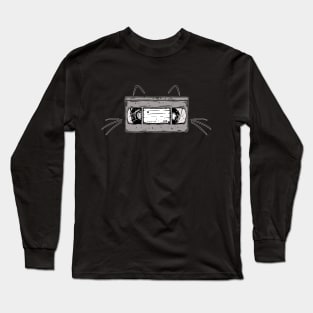 Meow VHS Long Sleeve T-Shirt